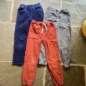 Lot of 3 Hanna Andersson Boys Size 8 Corduroy Pants